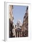 The Basilica of Sacre Coeur Through the Streets of Paris, France, Europe-Julian Elliott-Framed Photographic Print