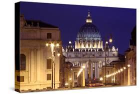 The Basilica of Saint Peter Is Located Within the Vatican City-LatitudeStock-Stretched Canvas