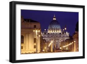 The Basilica of Saint Peter Is Located Within the Vatican City-LatitudeStock-Framed Photographic Print