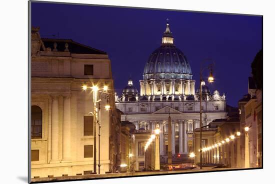 The Basilica of Saint Peter Is Located Within the Vatican City-LatitudeStock-Mounted Photographic Print
