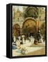 The Basilica of San Marco, Venice-Fernand Legout-Gerard-Framed Stretched Canvas