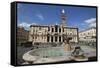 The Basilica of Santa Maria Maggiore (St. Mary Major)-Stuart Black-Framed Stretched Canvas