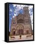 The Basilica of St. Magdalene, UNESCO World Heritage Site, Vezelay, Yonne, Burgundy, France, Europe-Julian Elliott-Framed Stretched Canvas