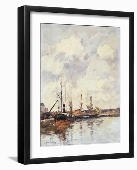 The Basin, 1891-Eugene Louis Boudin-Framed Giclee Print