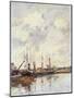 The Basin, 1891-Eugene Louis Boudin-Mounted Giclee Print