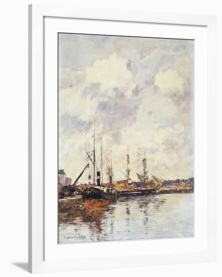 The Basin, 1891-Eugene Louis Boudin-Framed Giclee Print