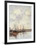 The Basin, 1891-Eugene Louis Boudin-Framed Giclee Print