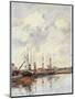 The Basin, 1891-Eugene Louis Boudin-Mounted Giclee Print