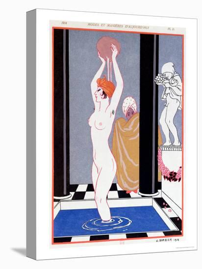 The Basin, 1914-Georges Barbier-Stretched Canvas