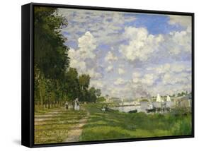 The Basin At Argenteuil, Ca. 1872-Claude Monet-Framed Stretched Canvas