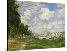 The Basin At Argenteuil, Ca. 1872-Claude Monet-Stretched Canvas