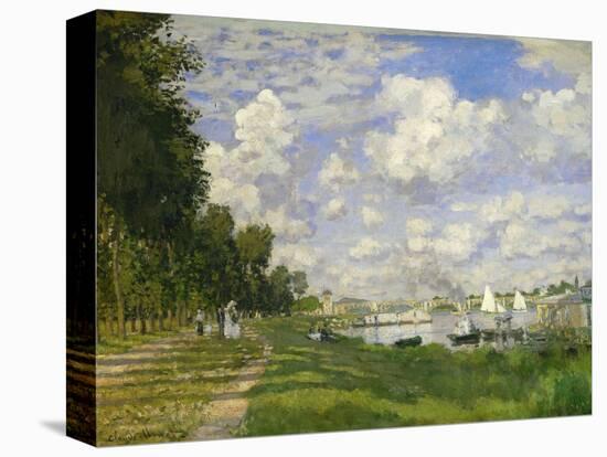 The Basin At Argenteuil, Ca. 1872-Claude Monet-Stretched Canvas
