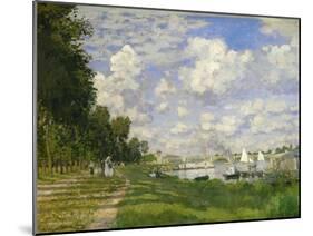 The Basin At Argenteuil, Ca. 1872-Claude Monet-Mounted Giclee Print
