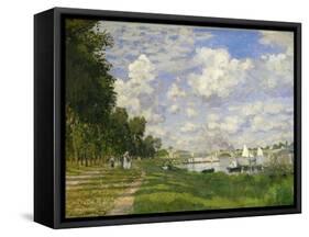 The Basin At Argenteuil, Ca. 1872-Claude Monet-Framed Stretched Canvas