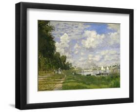 The Basin At Argenteuil, Ca. 1872-Claude Monet-Framed Giclee Print