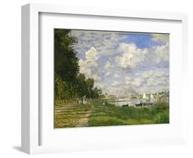 The Basin At Argenteuil, Ca. 1872-Claude Monet-Framed Giclee Print