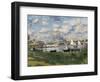 The Basin at Argenteuil (Detail)-Claude Monet-Framed Art Print