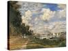 The Basin at Argenteuil-Claude Monet-Stretched Canvas