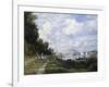 The Basin at Argenteuil-Claude Monet-Framed Giclee Print