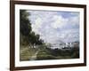 The Basin at Argenteuil-Claude Monet-Framed Giclee Print