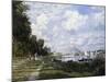 The Basin at Argenteuil-Claude Monet-Mounted Giclee Print