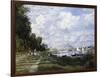 The Basin at Argenteuil-Claude Monet-Framed Giclee Print