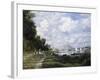 The Basin at Argenteuil-Claude Monet-Framed Giclee Print