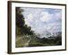 The Basin at Argenteuil-Claude Monet-Framed Giclee Print