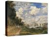 The Basin at Argenteuil-Claude Monet-Stretched Canvas