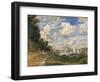 The Basin at Argenteuil-Claude Monet-Framed Art Print