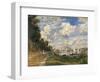 The Basin at Argenteuil-Claude Monet-Framed Art Print