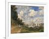 The Basin at Argenteuil-Claude Monet-Framed Art Print