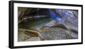 The Basin Franconia Notch, New Hampshire-Howie Garber-Framed Photographic Print