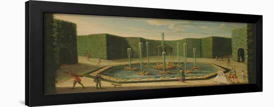 The Basin of Ceres at Versailles, Early Eighteenth Century-null-Framed Giclee Print