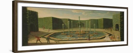 The Basin of Ceres at Versailles, Early Eighteenth Century-null-Framed Giclee Print