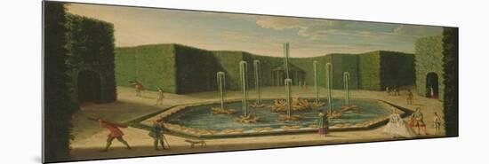 The Basin of Ceres at Versailles, Early Eighteenth Century-null-Mounted Giclee Print