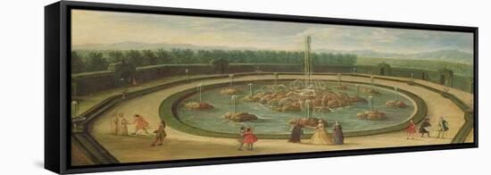 The Basin of Enceladus at Versailles, Early Eighteenth Century-null-Framed Stretched Canvas