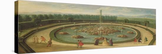 The Basin of Enceladus at Versailles, Early Eighteenth Century-null-Stretched Canvas