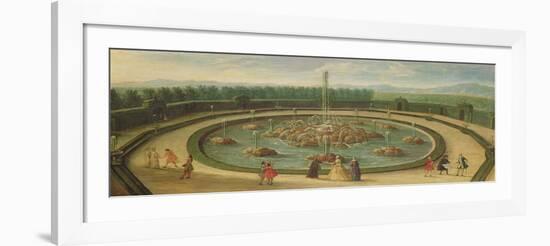 The Basin of Enceladus at Versailles, Early Eighteenth Century-null-Framed Giclee Print