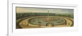 The Basin of Enceladus at Versailles, Early Eighteenth Century-null-Framed Giclee Print