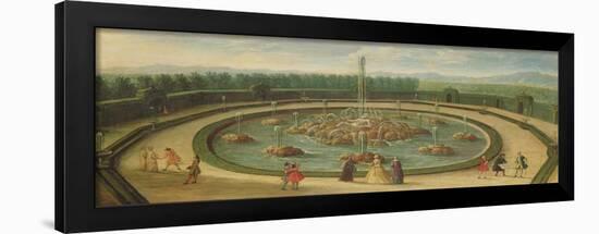 The Basin of Enceladus at Versailles, Early Eighteenth Century-null-Framed Giclee Print
