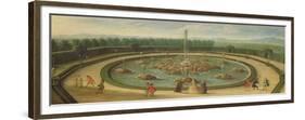 The Basin of Enceladus at Versailles, Early Eighteenth Century-null-Framed Giclee Print