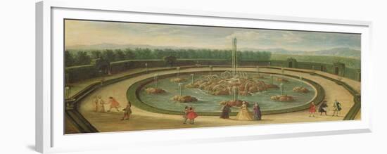 The Basin of Enceladus at Versailles, Early Eighteenth Century-null-Framed Giclee Print