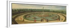 The Basin of Enceladus at Versailles, Early Eighteenth Century-null-Framed Giclee Print