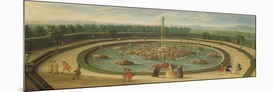 The Basin of Enceladus at Versailles, Early Eighteenth Century-null-Mounted Giclee Print
