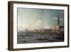 The Basin of San Marco on Ascension Day, c.1740-Canaletto-Framed Giclee Print