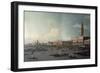 The Basin of San Marco on Ascension Day, c.1740-Canaletto-Framed Giclee Print