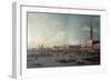 The Basin of San Marco on Ascension Day, c.1740-Canaletto-Framed Giclee Print
