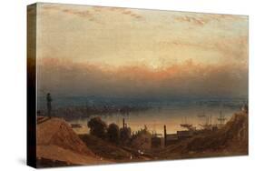 The Basin of the Patapsco from Federal Hill, Baltimore-Sanford Robinson Gifford-Stretched Canvas