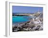 The Basin, Rottnest Island, Perth Area, Western Australia, Australia-Walter Bibikow-Framed Photographic Print